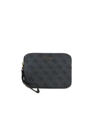 Guess Kosmetiktasche Kohle-Logo