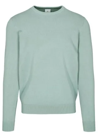 BASEFIELD - Rundhals Pullover arctic blue - Gr. - XXL