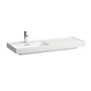 LAUFEN Waschtisch MEDA 460x1200x160 Ablage rechts 1 Hl. o.Ül. LCC weiß, H8171104001111 H8171104001111