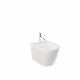 Kludi RESA R Wand-Bidet 23BIW0143 52 cm, verdeckte Befestigungen Weiß glänzend