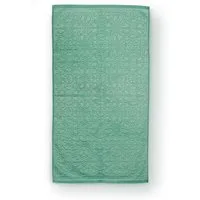 PiP Studio Handtuch Handtuch Tile de Pip_Green_UV_UV_55x100 55 x 100 cm Set a 3 Handtücher, Frottier (1-St), Handtuch Frottetuch