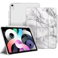Fintie Tablet-Hülle für iPad Air 11'' M4/M3/M2(2026/2025/2024), iPad Air 5/4 Gen 2022/2020 10.9 Zoll, mit Stifthalter, ultradünne leichte Hülle mit transparenter Rückseite