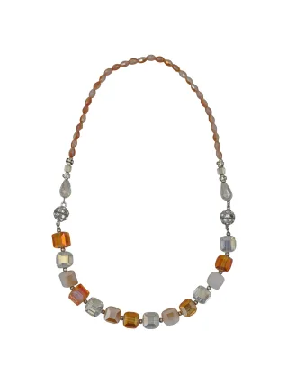 Steuer Modeschmuck Collierkette Kette mit Magnetschließe, auch als Armband tragbar