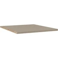 rauch Einlegeboden ORANGE, B 43 x T 48 cm, Grau, Texline Dekor, (1 St), für Kleiderschränke, Höhe 1,6 cm, mit 4 Bodenträgern, Made in Germany