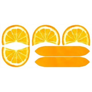 Canvas-Coupon "Orange", orange