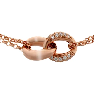Orphelia Halskette für Damen, Sterling-Silber 925, Rosé, ZK-7176/RG