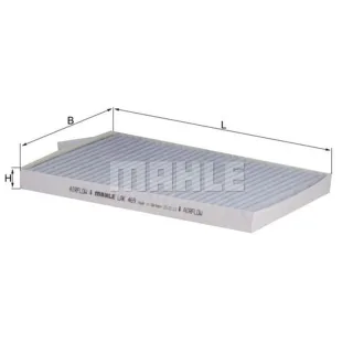 Mahle Aktivkohle-Innenraumfilter Renault Koleos LAK469