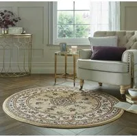 FLAIR RUGS Teppich Sherborne, rund, Höhe: 8 mm