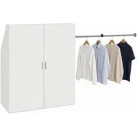 VCM Kleiderschrank Kleiderregal Dacho M B. 90 x H. 100 x T. 50 cm