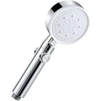 COFI 1453 Handbrause Duschkopf mit 5 Strahlarten und Wasserstopp Taste G1/2, (1-tlg)