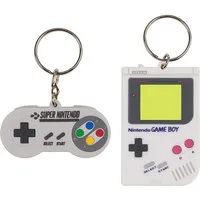 what the shop Schlüsselanhänger Nintendo Schlüsselanhänger Gameboy oder Super NIntendo-Controller 7cm, Retro-Style für echte Nintendo-Fans