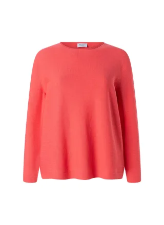 MAERZ Muenchen - Pullover Rundhals 1/1 Arm flamingo