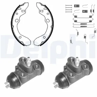 Delphi Bremsbacken hinten Mazda 323 Mx-3 933