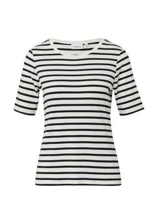 comma - T-Shirt weiß - Gr. - 36