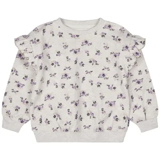 BASEFIELD - Md.-Sweatshirt offwhite aop - Gr. - 110