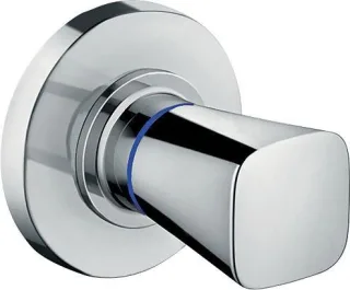 Hansgrohe Absperrventil Unterputz Logis Fertigset chrom , 71970000 71970000