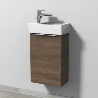 Sanipa 3way Waschtischunterbau zu Villeroy & Boch Avento Waschtisch mit 1 Tür, Eiche-Arizona UM62680