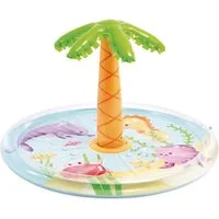Intex Planschbecken Spray Pool Palm Tree Palme 173cm x 104cm 166 Liter ab 2 Jahren 56433NP
