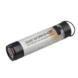 Mini Flashlight 200mAh 8W 240 Lumens Type-C Rechargeable Keychain Light Magnetic Base Glow Body EDC Pocket Light