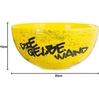 BVB MERCHANDISING Müslischale BVB Müslischale Gelbe Wand, Keramik