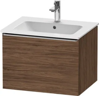 Duravit D-Neo Waschtischunterbau wandhängend Nussbaum dunkel Matt 610x462x440 mm - DE4261070210000 DE4261070210000