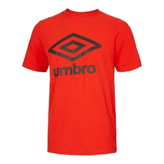Umbro großer Logo-Herren Red T-Shirt