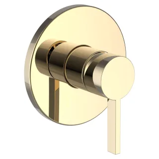 LAUFEN Brausearmatur Unterputz Kartell LAUFEN für SIMIBOX Standard oder SIMIBOX Light PVD Gold H3313360010001