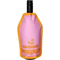 Giftcompany Weinkühler Froid Kühlmanschette Emotional baggage rosa/orange 23,5cm