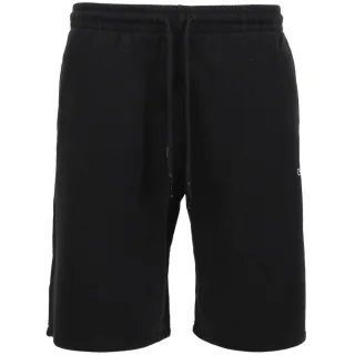 Off-White Caravaggio Lute Skate Schwarze Sweatshorts