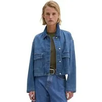 Marc O'Polo Jeansbluse aus Cashmere Touch Denim