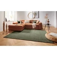 HANSE Home Teppich Supersoft, rechteckig, Höhe: 10 mm, Kurzflor, Läufer Modern, Einfarbig, Wohnzimmer, Schlafzimmer