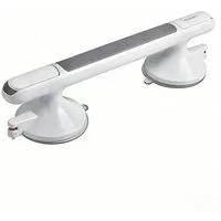 ibettertec Haltegriff Haltegriff mit Saugnapf Duschgriff Dusche ohne Bohren für Senioren, Badewannengriff ohne Bohren, Duschgriff mit Saugnapf, Sauggriff Bad