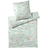 Elegante Bettwäsche Pastel Jersey, Jersey, 2 teilig, angenehmes Hautgefühl