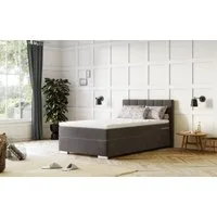 COTTA Boxspringbett Simba erhältlich in verschiedenen Breiten, Farben und Härtegraden, im Bezugsstoff: Karo