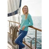 salzhaut Longsleeve AADLER Damen Relaxed-Fit Longsleeve Damen – gemütlich, frech, Küsten-Style pur!