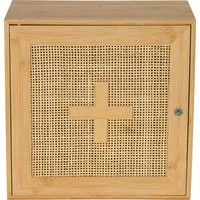 WENKO Medizinschrank Allegre aus Bambus und Rattan