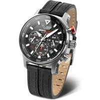 Vostok Europe Solaruhr Expedition South Pole Chronograph – Herrenuhr, 43 mm, Lederarmband 592A761-L