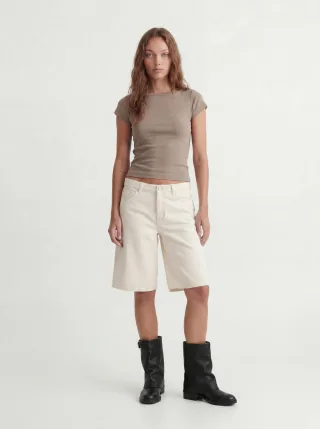 JJXX - JXFIFI STR CAP BOATNECK JRS SN Brown Lentil - Gr. - L