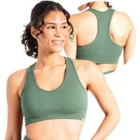 Smilodox Sport-BH Amaze Pro, Seamless Sport Bra Gerippter Stoff Fitness Yoga Alltag Raberback Top, Atmungsaktiv, ohne Bügel, Fitness