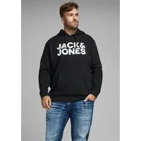 Jack & Jones PlusSize Kapuzensweatshirt CORP LOGO SWEAT HOOD Bis Größe 6XL
