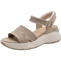 Tamaris WIDE FIT STEP IN, comfortFit Frauen kein Absatz Plateausandaletten comfortFit