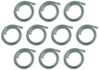 Grohe Brauseschlauch Relexaflex 45971 1250mm Verkaufseinheit 10 STK chrom, 45971001 45971001