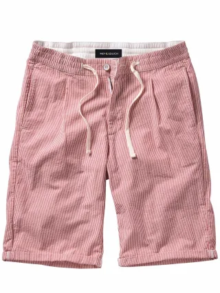 Mey & Edlich Herren Louisiana-Shorts Rot 100 % Baumwolle