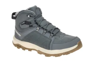 Salomon 473839 OUTCHILL TS WP Herren Wanderstiefel Grau - turbulence/rainy da...