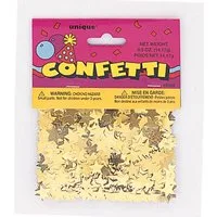 Unique Industries Inc. Konfetti Konfetti Metall 14g Sterne Gold