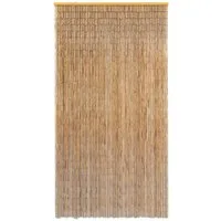 vidaXL Insektenschutz-Vorhang, Fliegenvorhang Türvorhang Bambus 120 x 220 cm