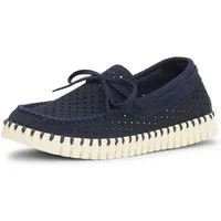 Ilse Jacobsen TULIP3074 Slipper Plateausohle, atmungsaktive Mikrofaser, hoher Tragekomfort