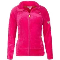 Geographical Norway Fleecejacke Damen Regular Fit Jacke baupaline Markantes Design mit Logo-Details auf Brust und Ärmel