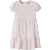 Name It Tunikakleid NMFJASMIN SS DRESS NOOS Baumwolle - Musselin, mit Volant