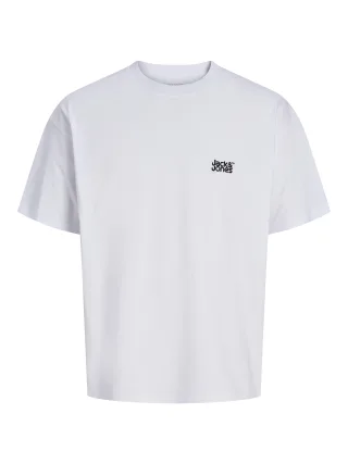 JACK&JONES - JJECOLTON TEE SS CREW NECK SN JNR White - Gr. - 152